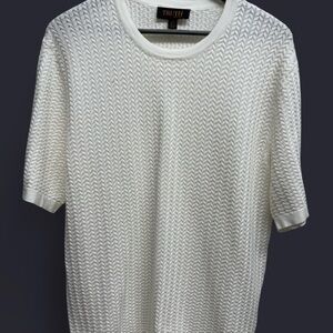 Truth Cream Textured Knit Tee